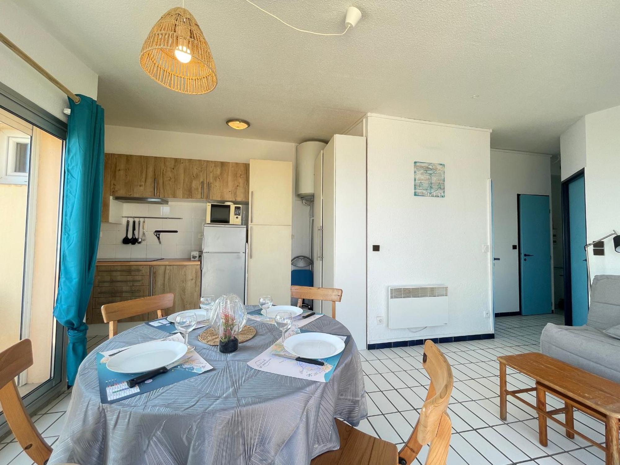 Appartement 2 Pieces Avec Terrasse 25M² Et Parking A 50M De La Plage - Fr-1-338-114 Sete Luaran gambar